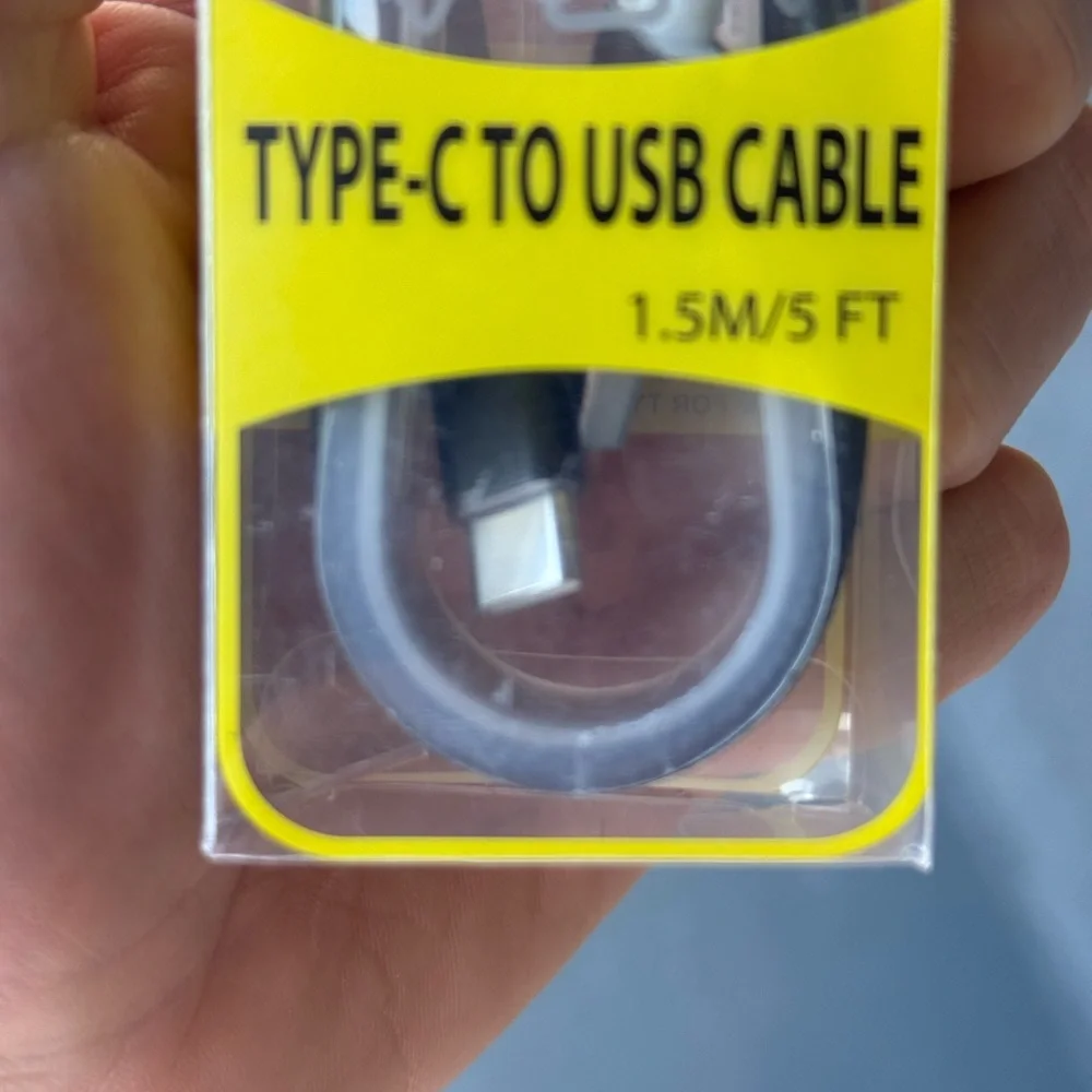 Type-C to USB Cable - Black